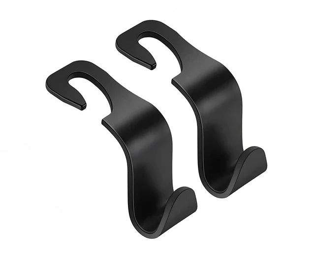 CarClip™ Headrest Hooks – Multi-Purpose Car Bag Hangers