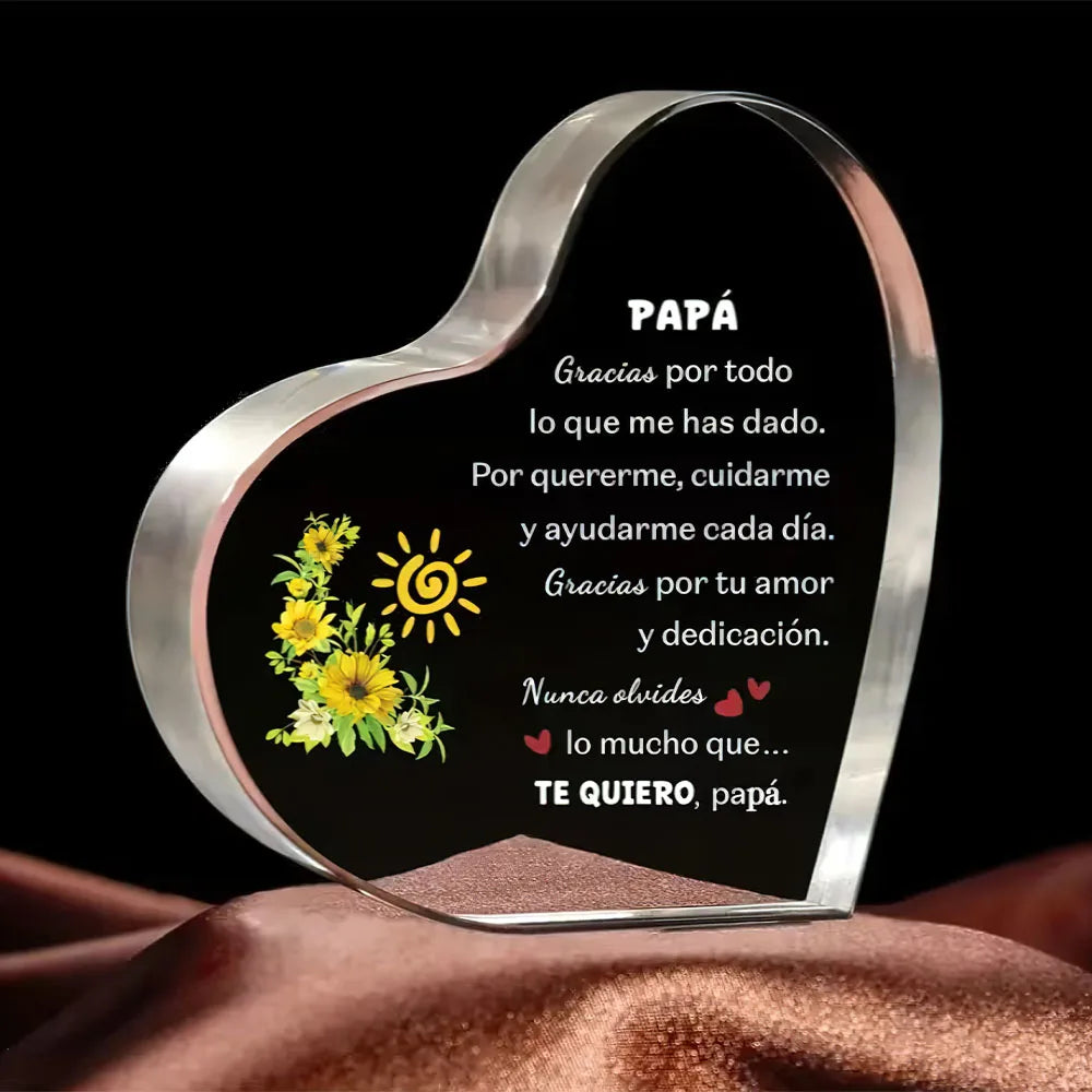 Spanish Dad Acrylic Keepsake
