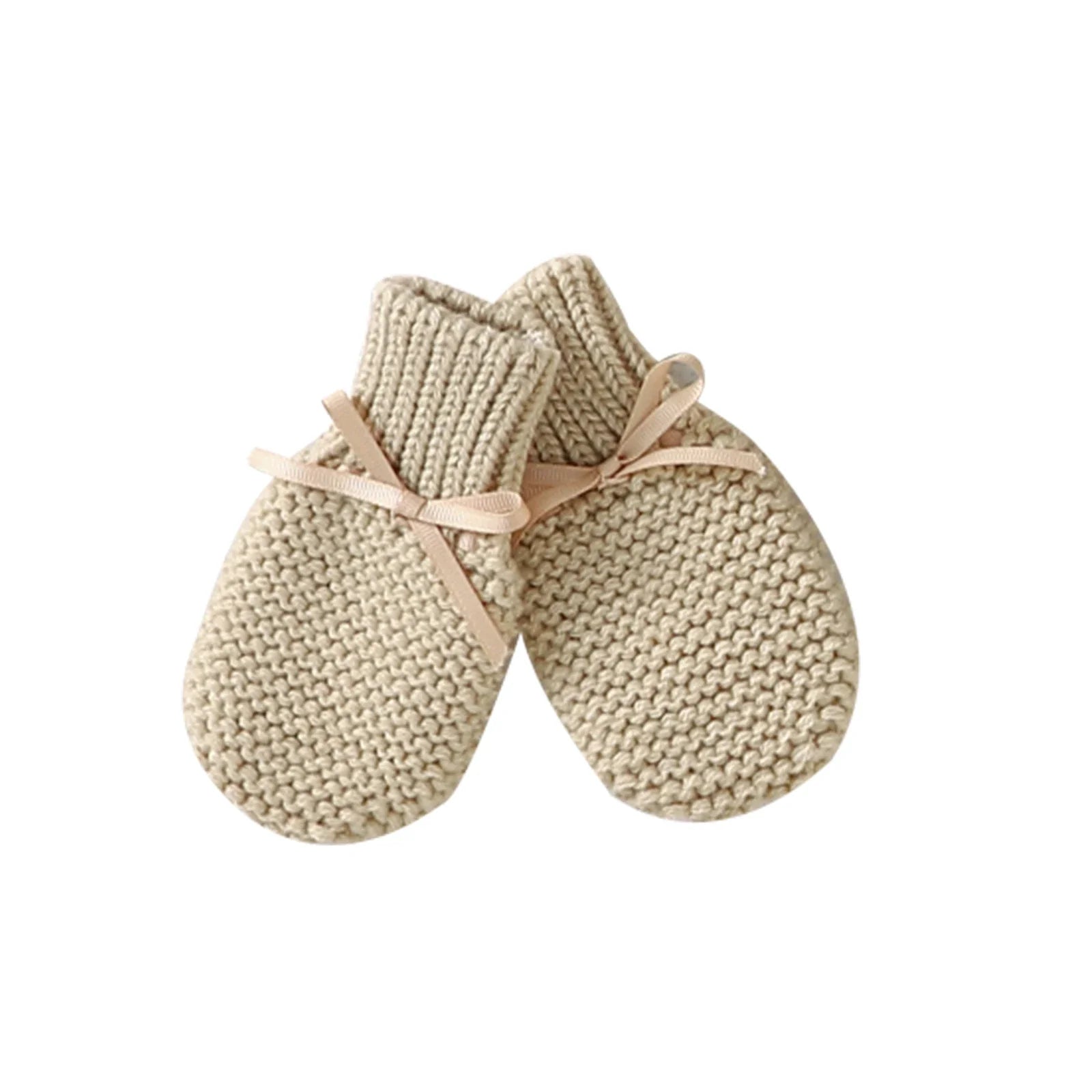 CozyToes™ Newborn Knitted Booties for Girls & Boys