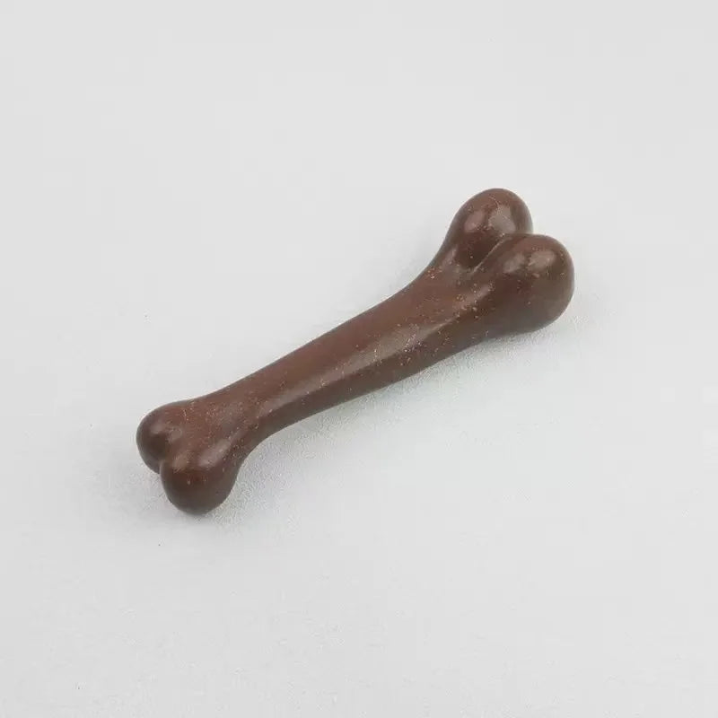 Natural Non-Toxic Dog Bone Chew Toy Nearly Indestructible Anti-Bite Puppy Chew Toy