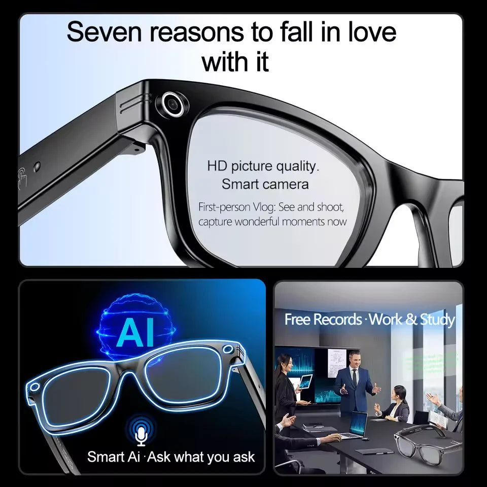 TechLens™ AI Smart Glasses – Photo