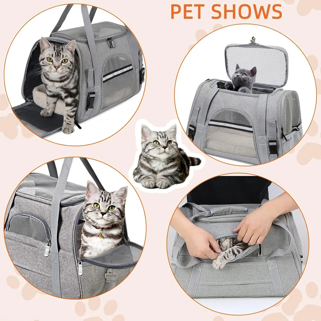 Pet Carrier Bag Airline Approved Up for Cats and Dogs
