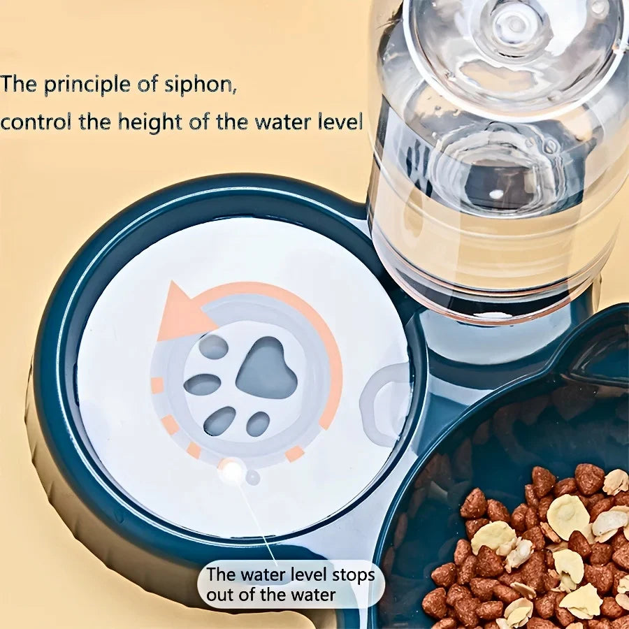 PetFlow™ 3-in-1 Hydration & Feeding Bowl
