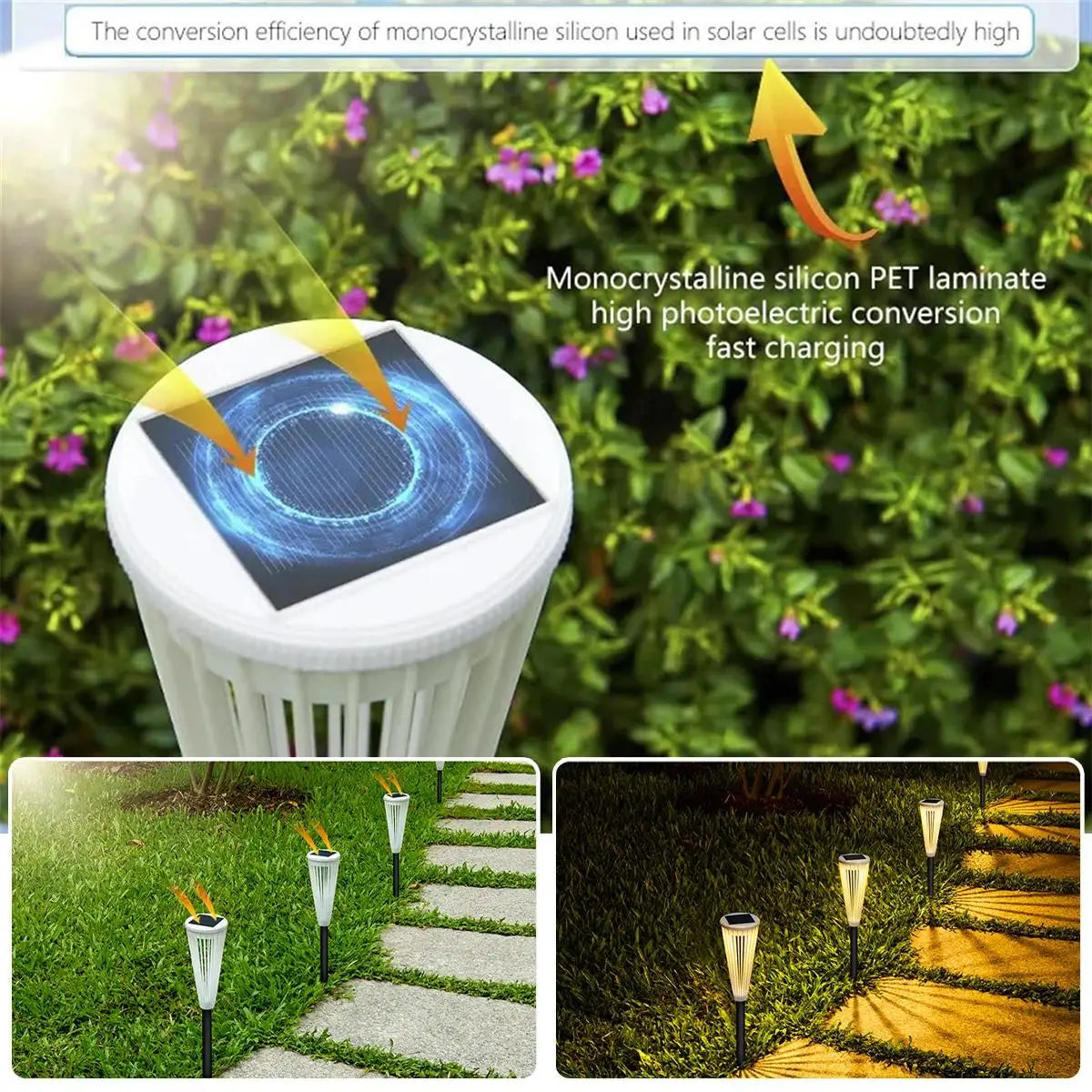 EcoLume™ Wireless Solar Garden Lights