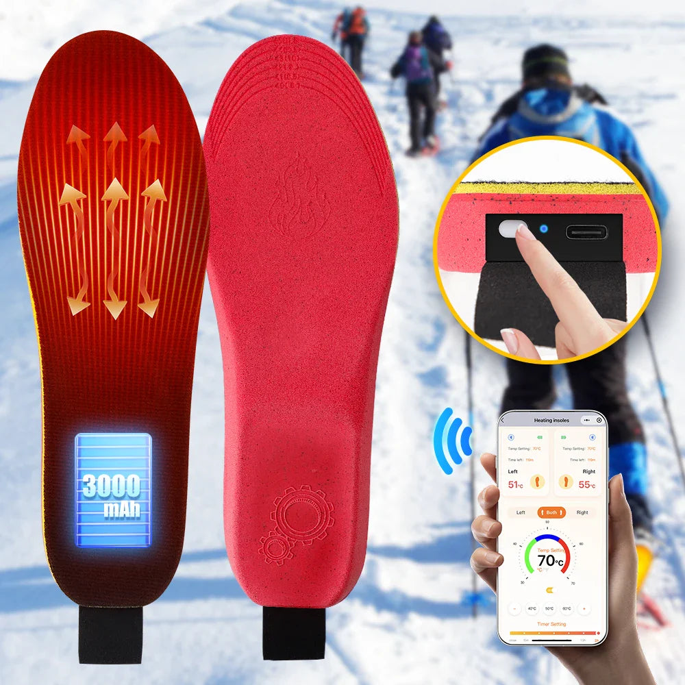 BlazeStep™ Cut-to-Fit Heated Insoles