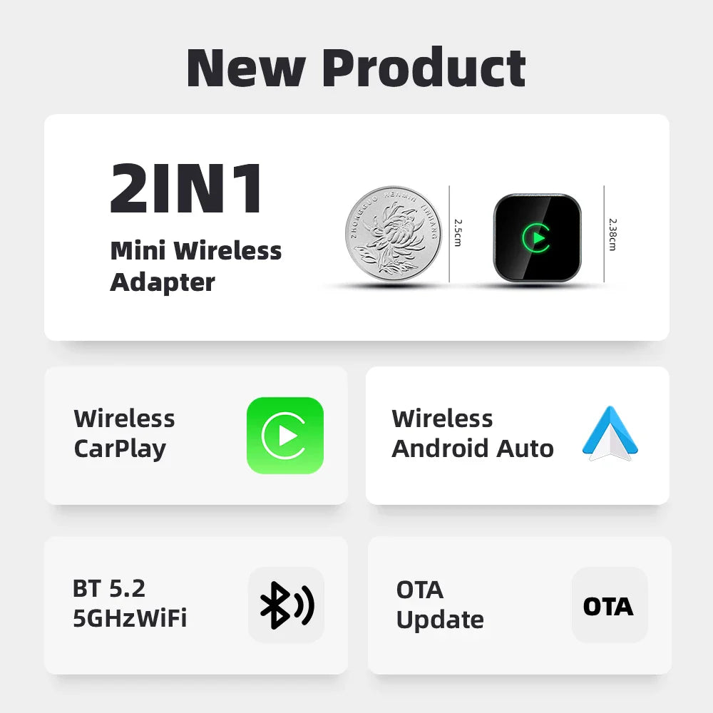 DriveIQ™ 2-in-1 Smart Car AI Adapter