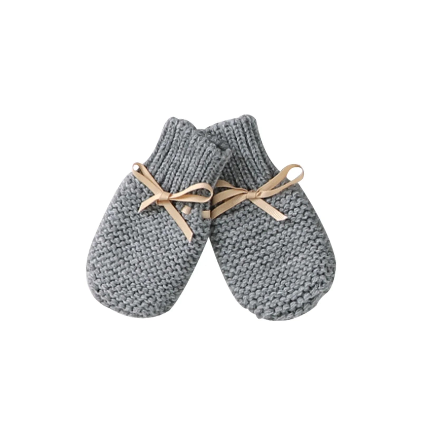 CozyToes™ Newborn Knitted Booties for Girls & Boys