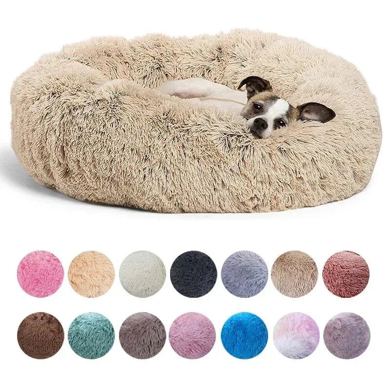CozyPaws™ Round Pet Bed – Large & Medium Dogs