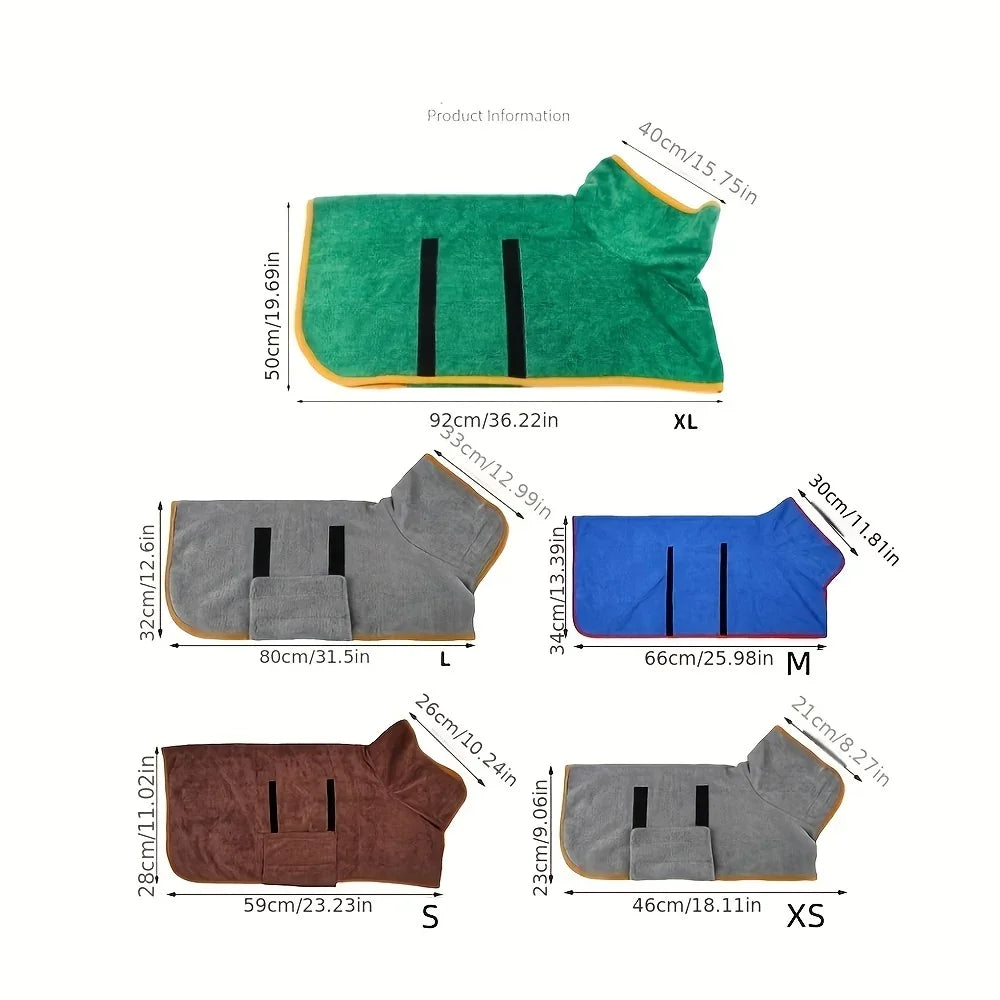 PetLuxe™ Full Body Bath Towel