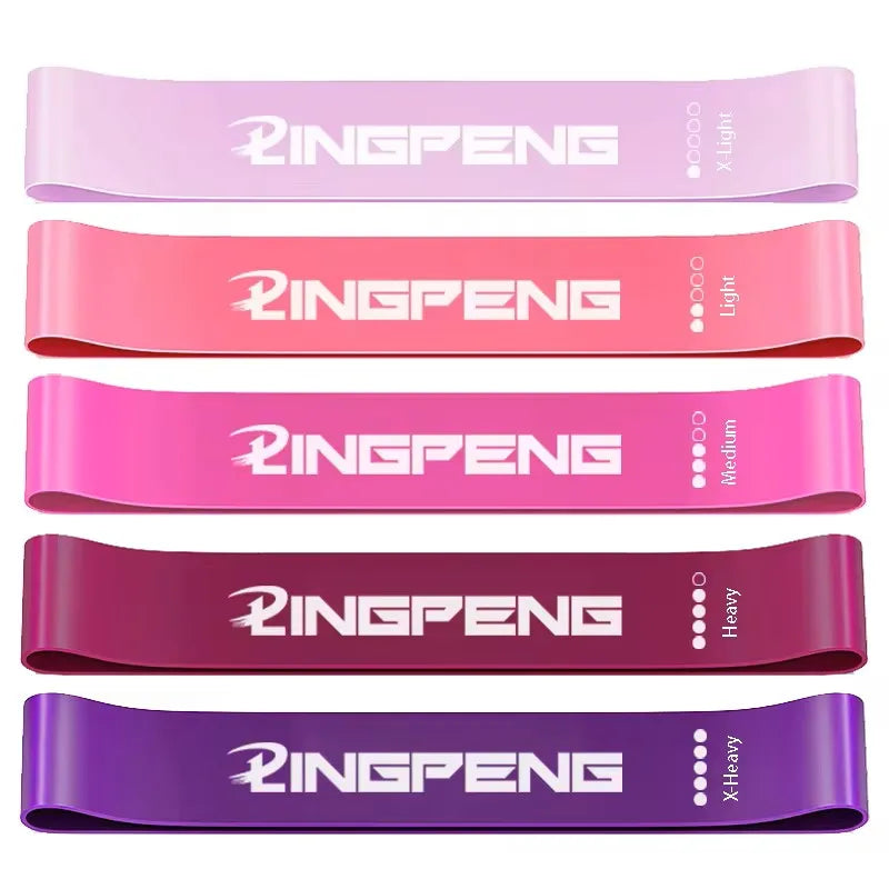 BodyBoost™ 5-Tension Exercise Bands – Full Body Workout