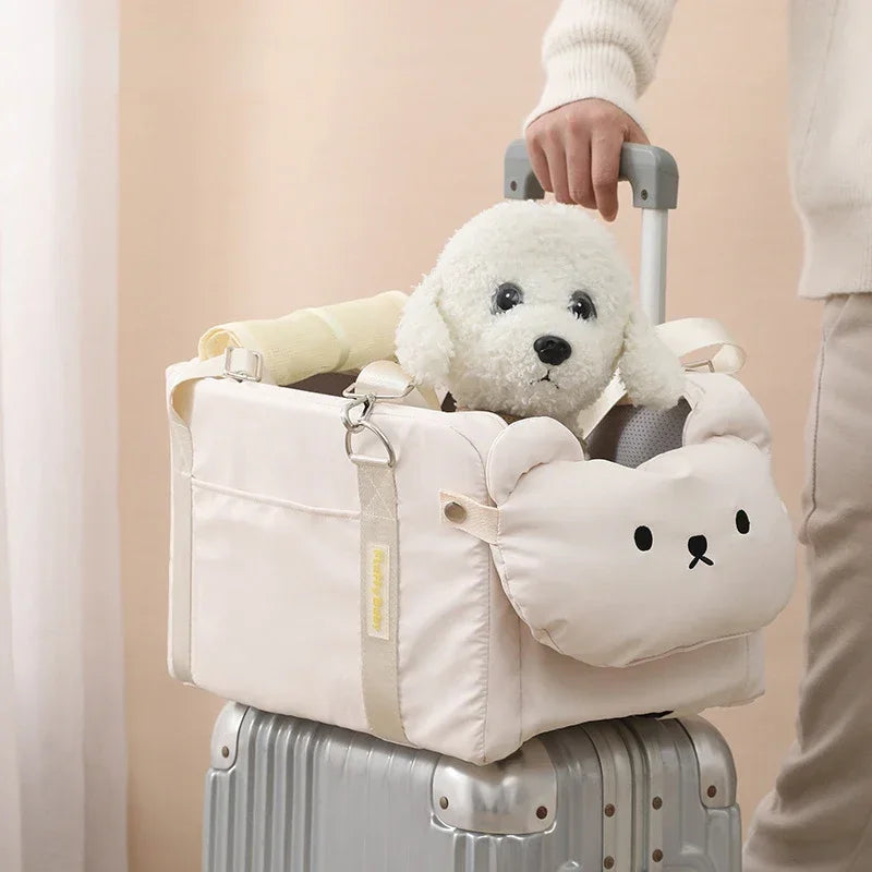 Pet Dog Car Seat Cat Carrier  Booster Seat
