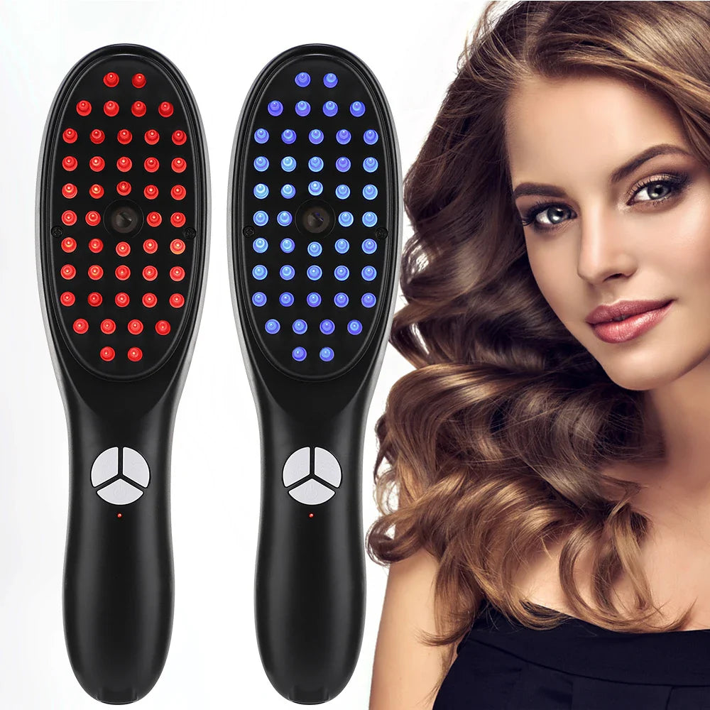 VibraGlow™ LED Hair Growth Comb