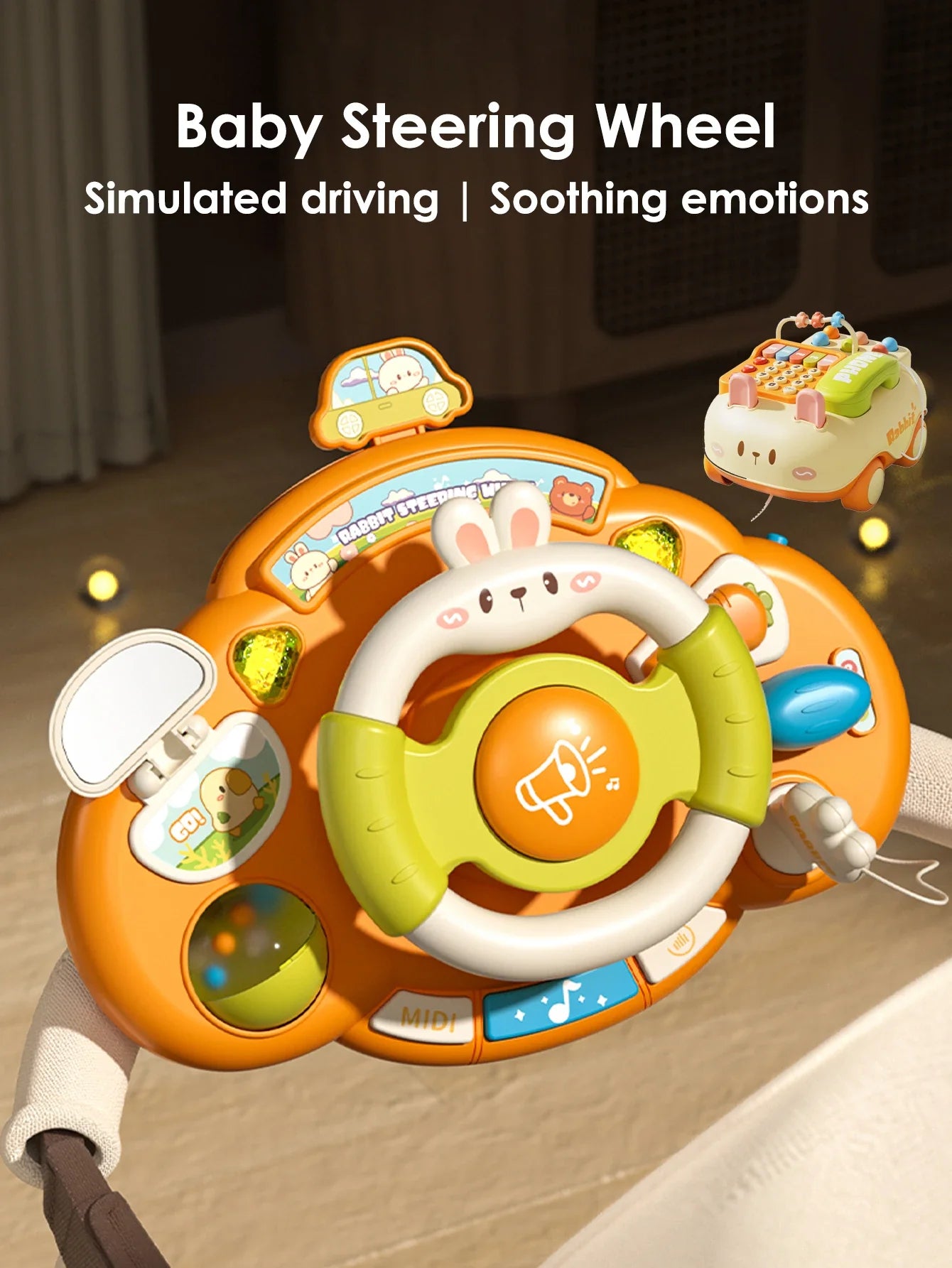 BabyCar™ Early Learning Driving Toy