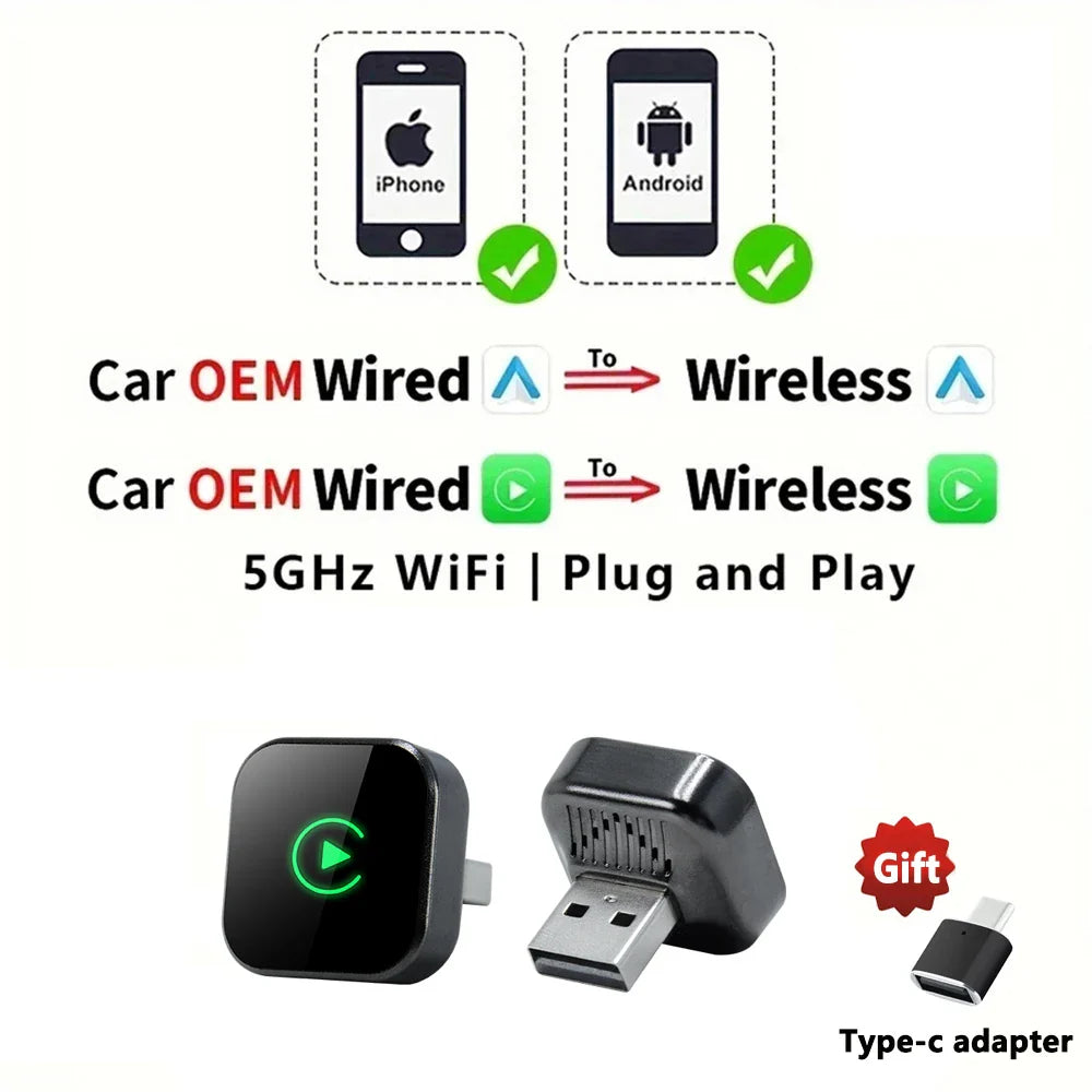 DriveIQ™ 2-in-1 Smart Car AI Adapter