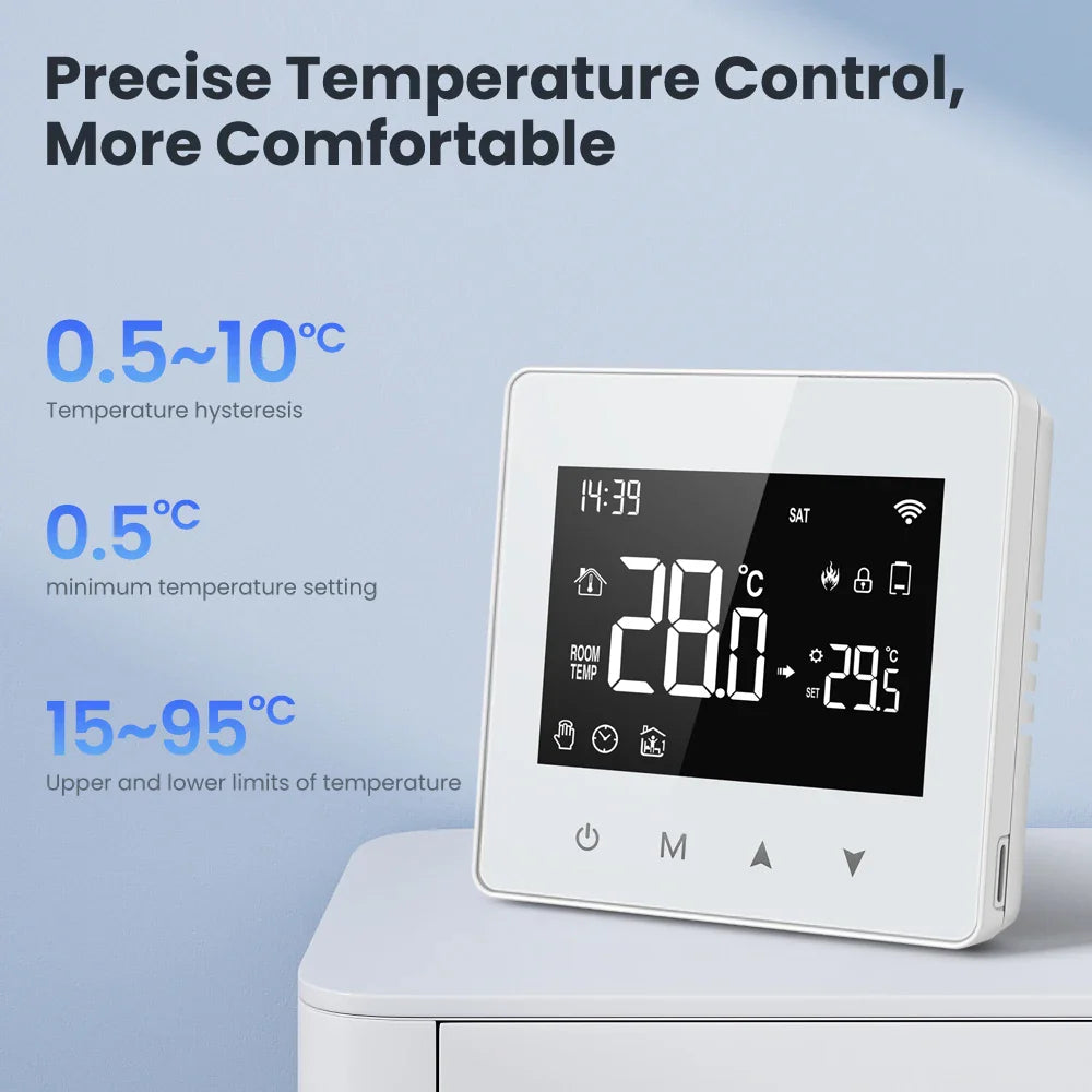 Tuya™ Smart Thermostat for Water & Gas Boilers
