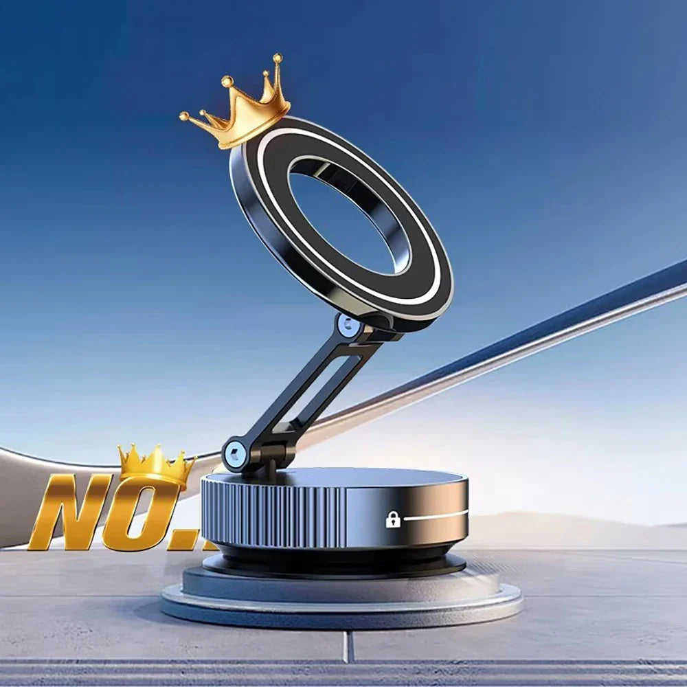 AutoMag™ Magnetic Car Mount & Vacuum Holder