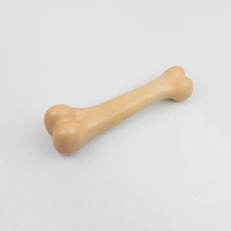 Natural Non-Toxic Dog Bone Chew Toy Nearly Indestructible Anti-Bite Puppy Chew Toy