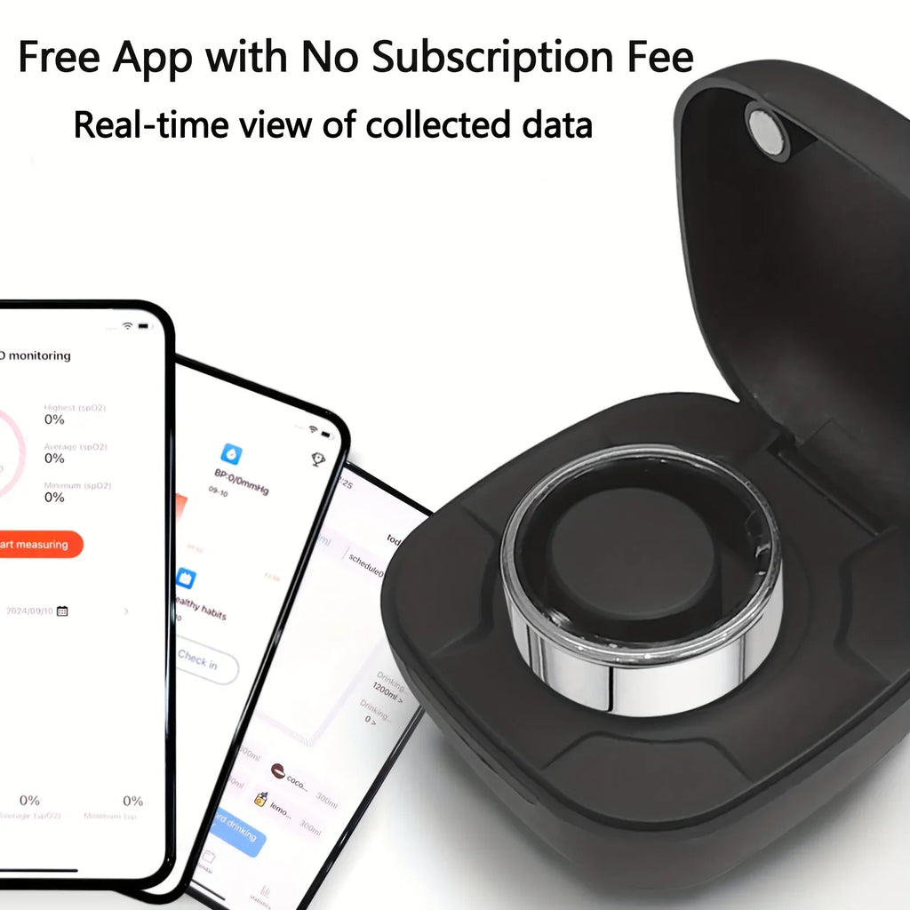 HealthTrack™ Smart Ring – Sleep, Sports & Calories