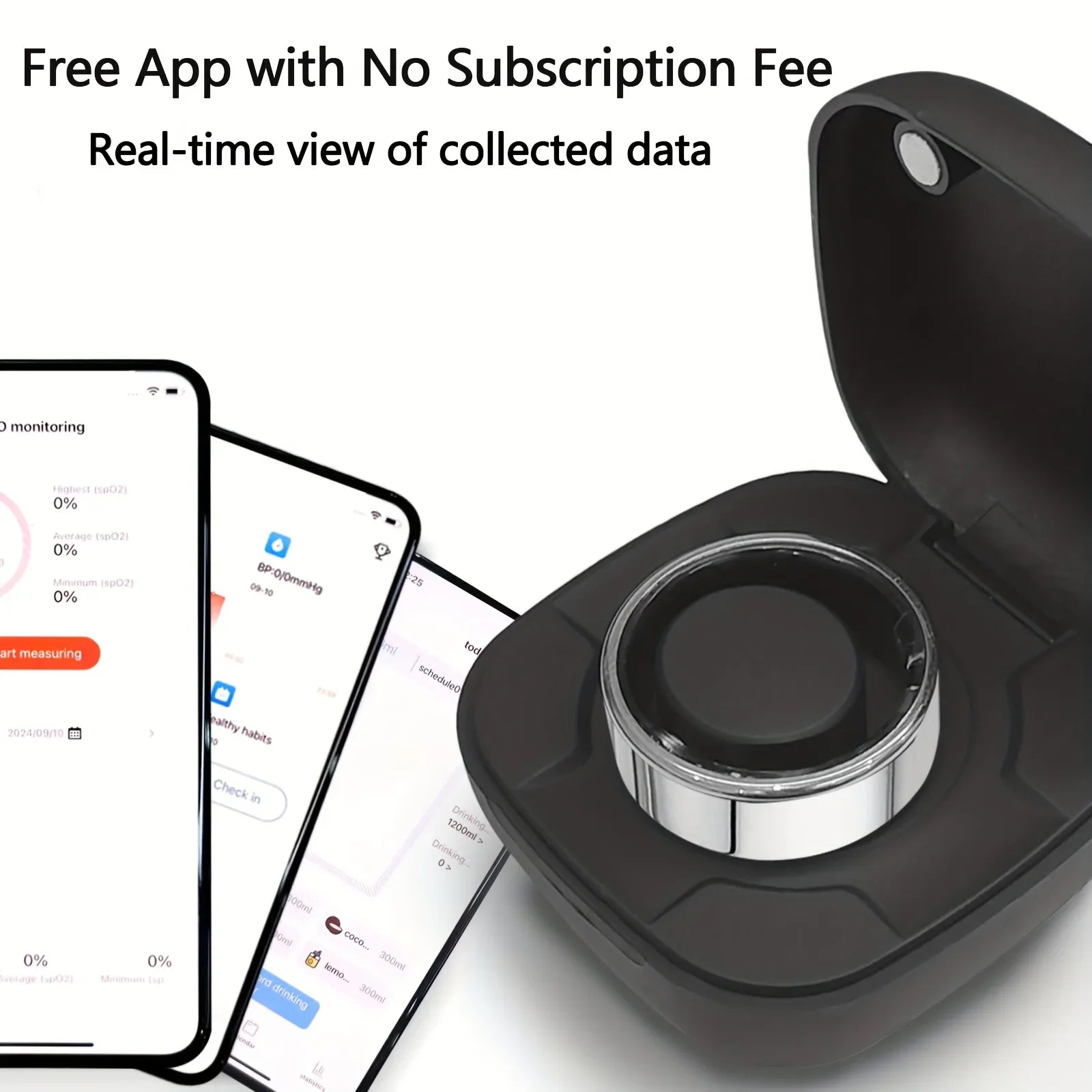 HealthTrack™ Smart Ring – Sleep, Sports & Calories