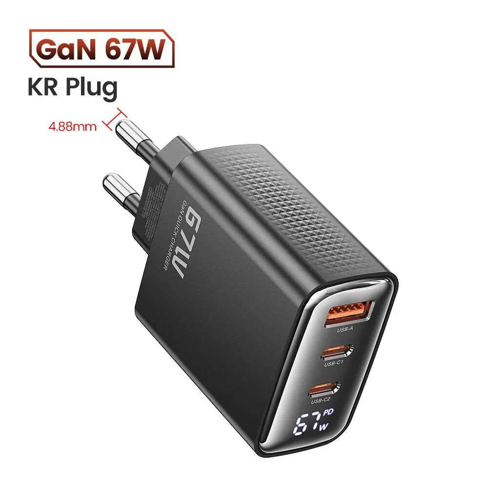 Toocki™ 67W GaN USB-C Fast Charger