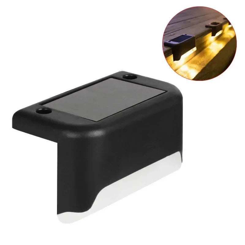 LumiStep™ Solar Stair Lights – Waterproof