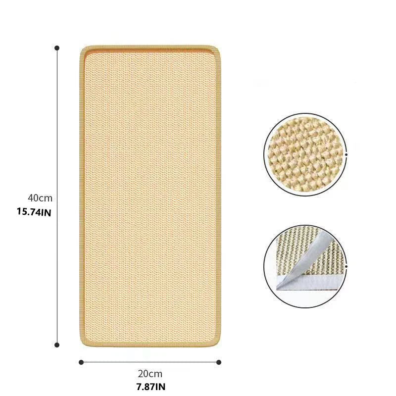 Cat sisal mat, cat scratching post, wall sticker, cat toy, sofa protector, pet toy