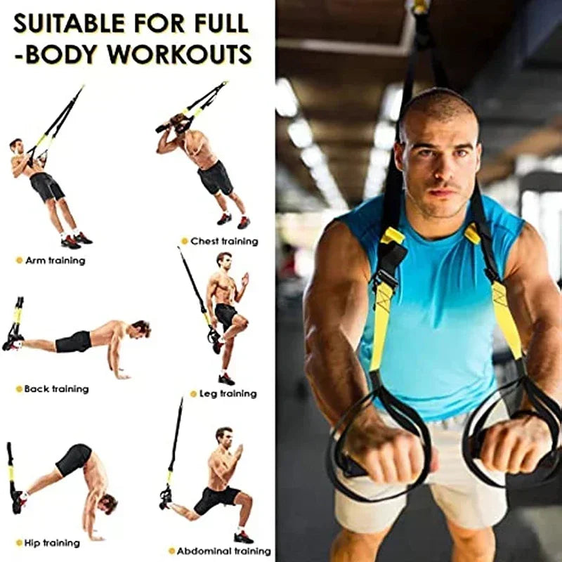 P3™ Trx Suspension Belt – Resistance Band for Yoga & Workouts