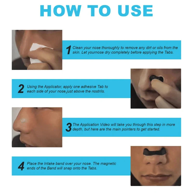 AirFlow™ Magnetic Nose Clip Set