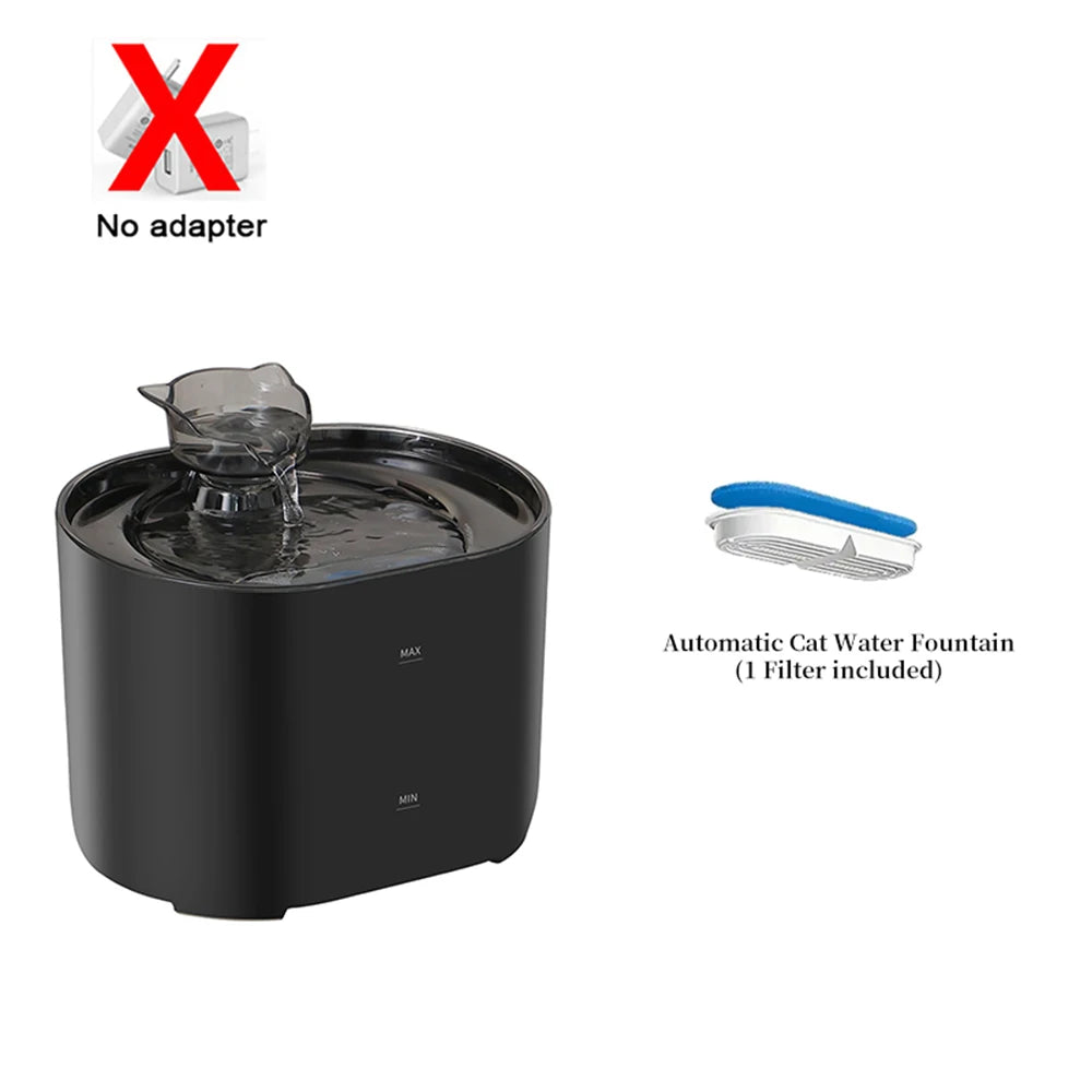 Cat Water Fountain Auto Recirculate Filtring Cats Dog Water Dispenser