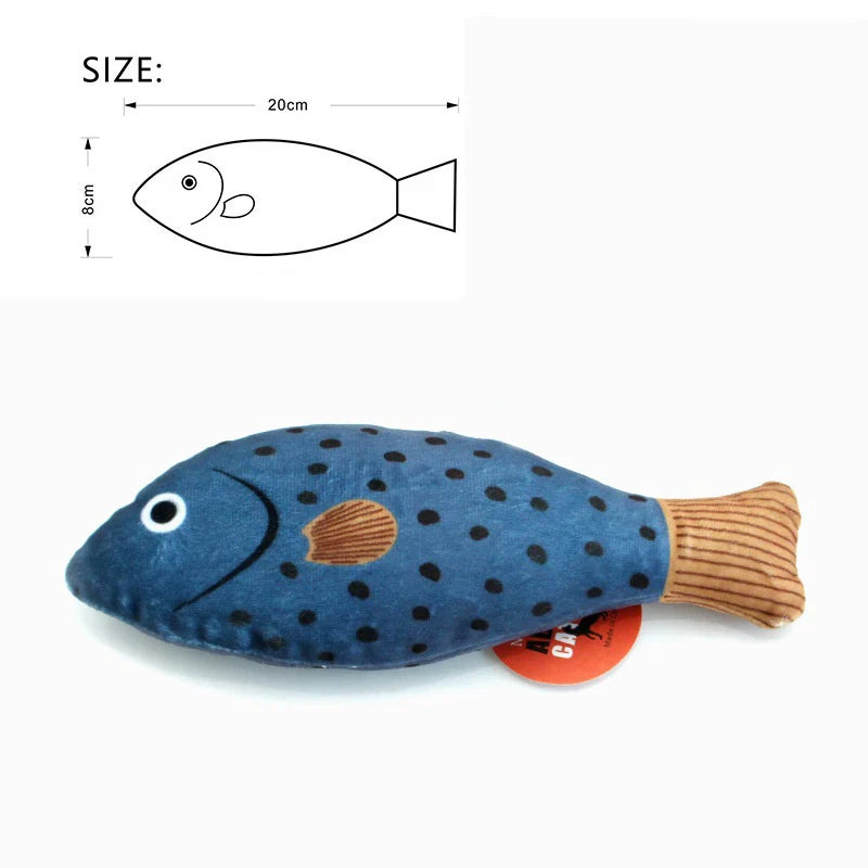 PurrFish™ 3D Catnip Toy