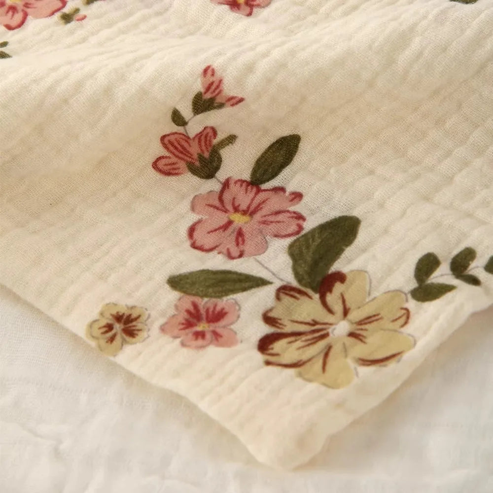 SoftGauze™ Baby Washcloth Set – 6-Layer Cotton, 3/5pcs