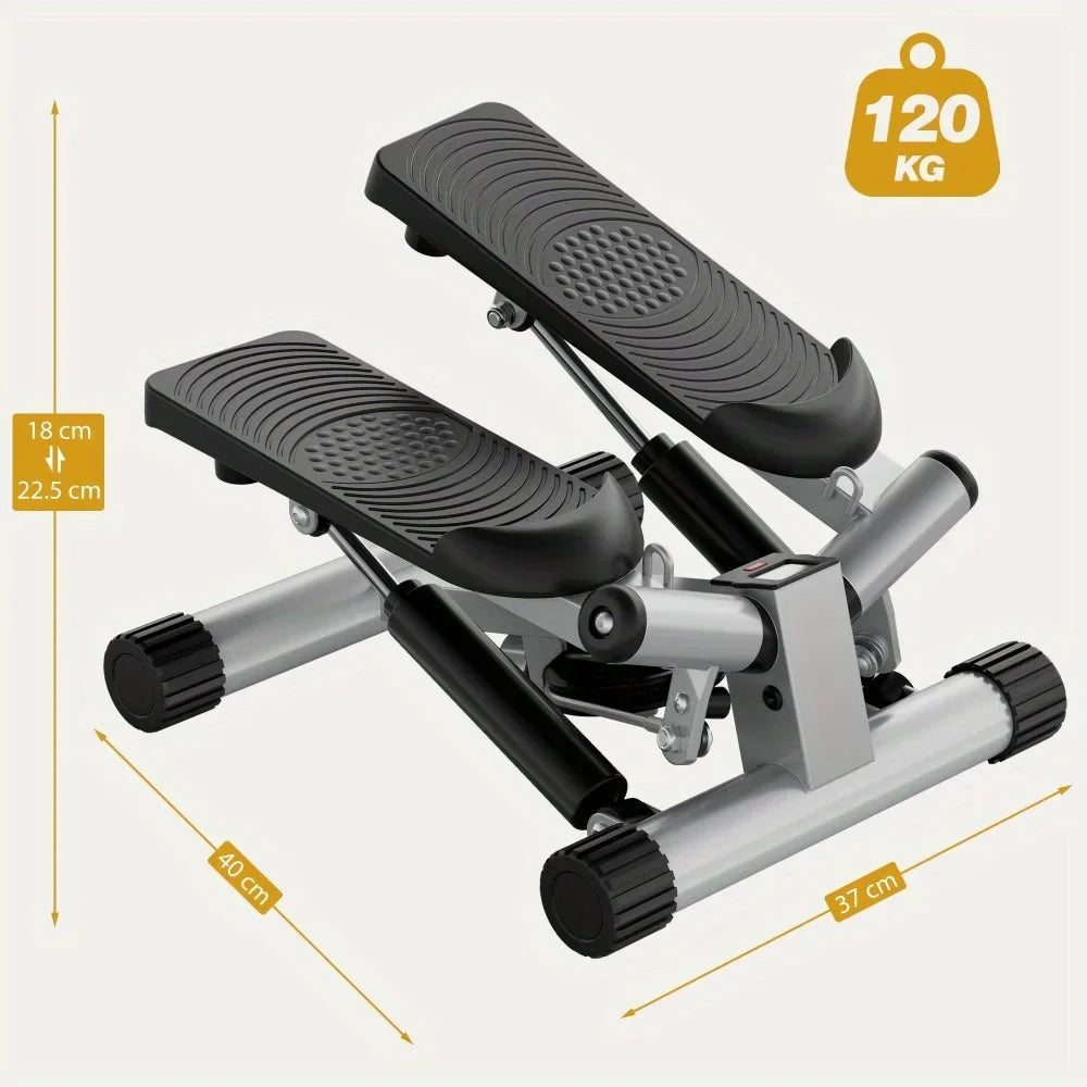 StepMax™ Home Fitness Stepper with Bands