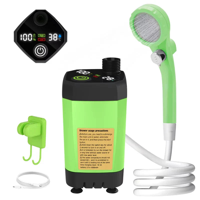 ShowerPro™ Outdoor Camping Kit – Intelligent Digital