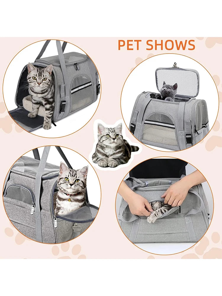 Pet Carrier Bag Airline Approved Up for Cats and Dogs