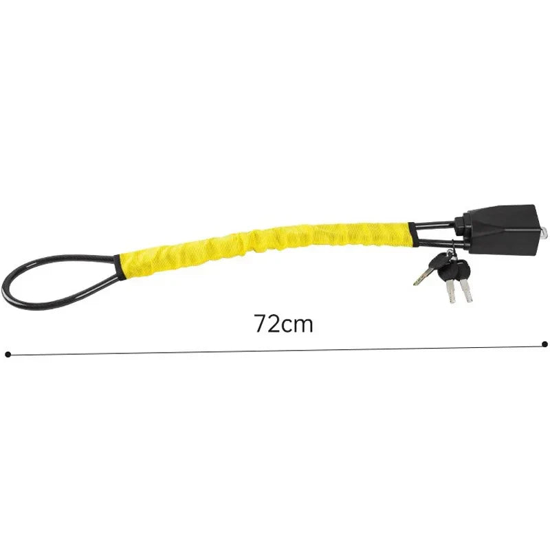 Steel Cable Steering Wheel Lock