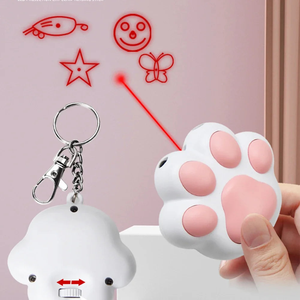 Pet Toys Cat USB Rechargeable Multifunctional Pet Laser Toy For Cats