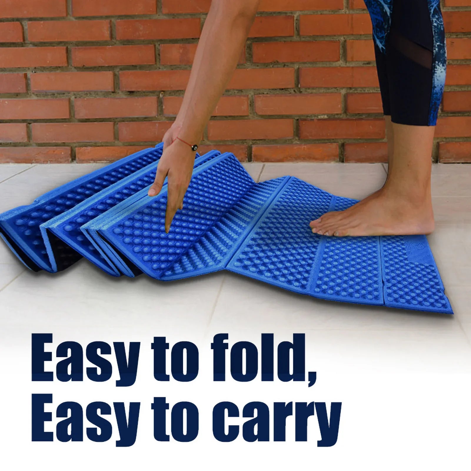 Outdoor-Schaumstoff-Campingmatte, faltbare Strandzelt-Schlafmatte, wasserdichte Matratze