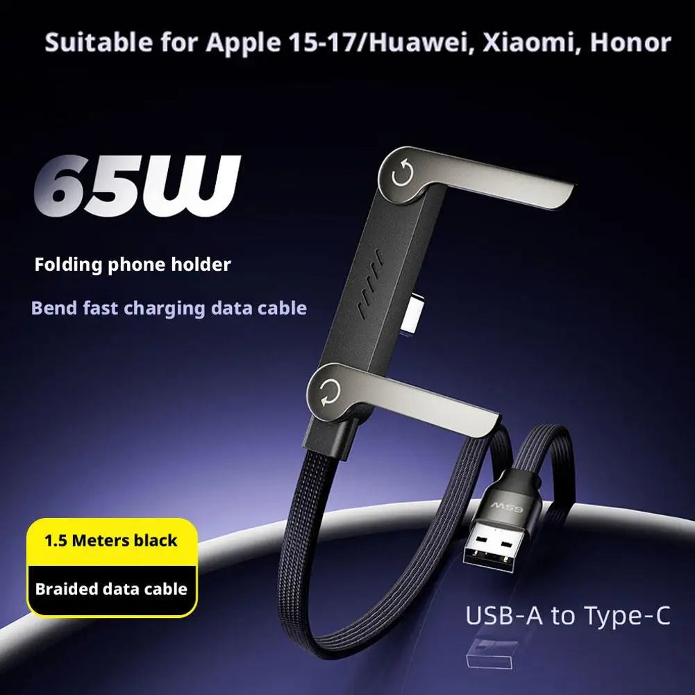 240W Fast Charging Data Cable for iPhone/Android/Tablets