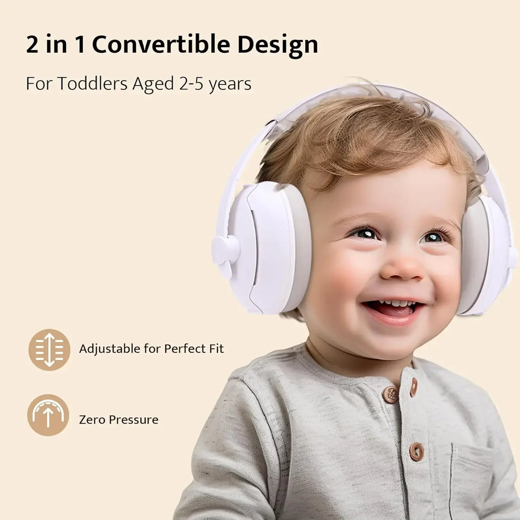 TinyGuard™ 2-in-1 Baby Noise Earmuffs