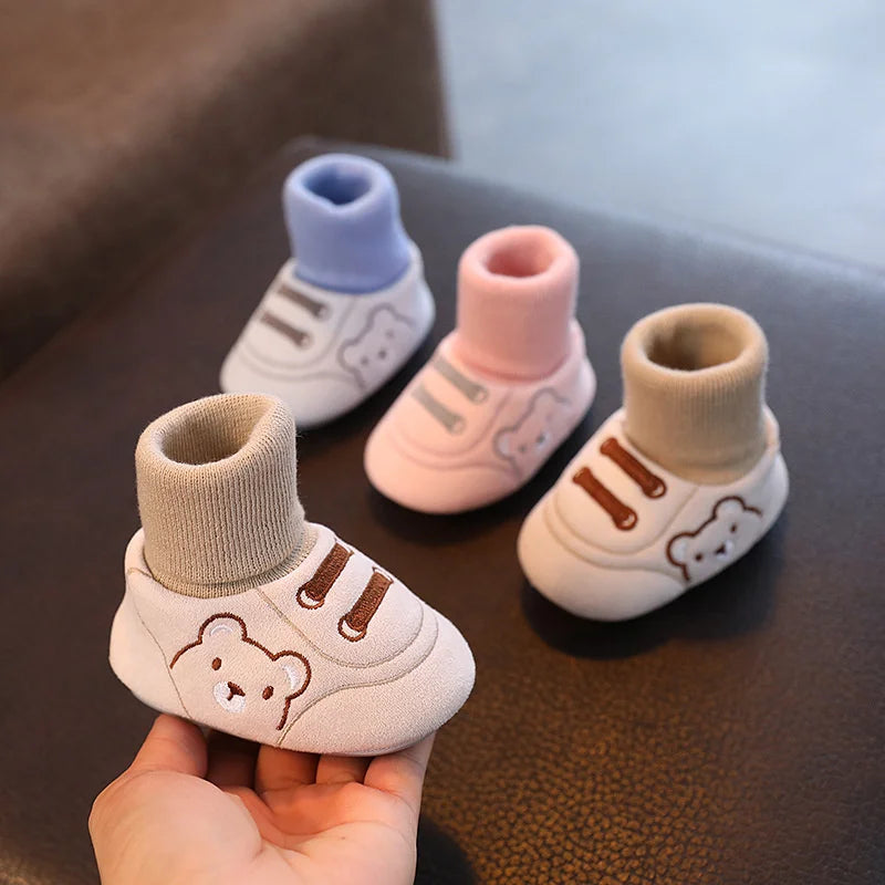 CuddleFeet™ Infant Cartoon Shoes