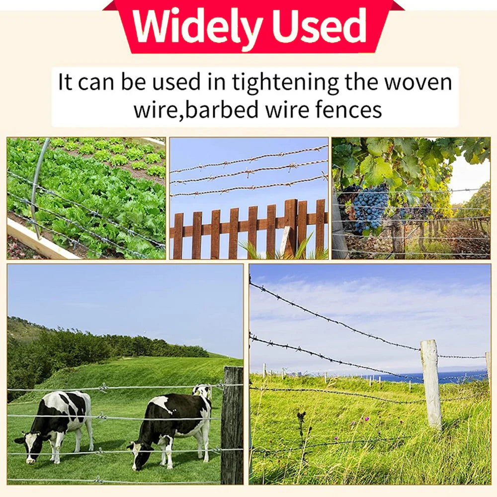 6. Drahtspanner für Zaunseile