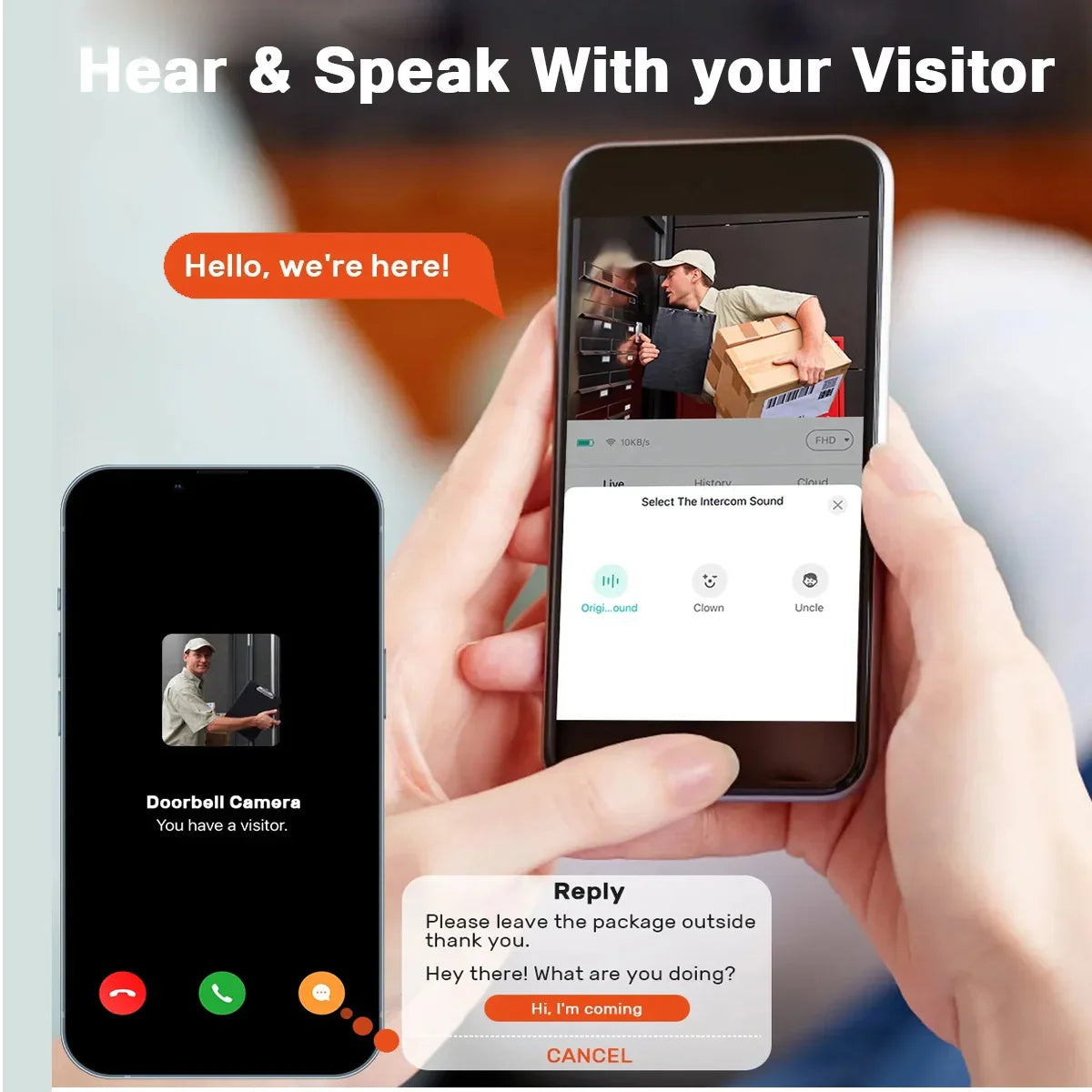HomeSecure™ WiFi Video Doorbell