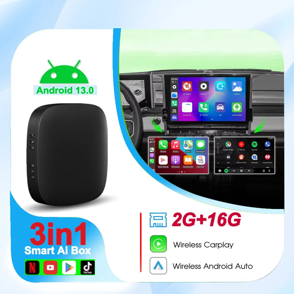 DriveOS™ Android 13 CarPlay AI Box