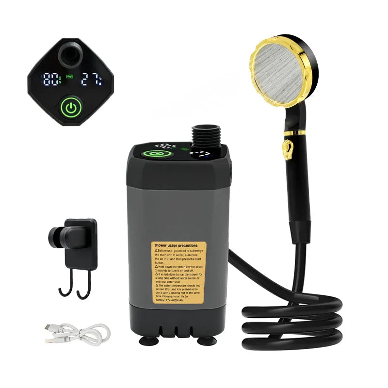 ShowerPro™ Outdoor Camping Kit – Intelligent Digital