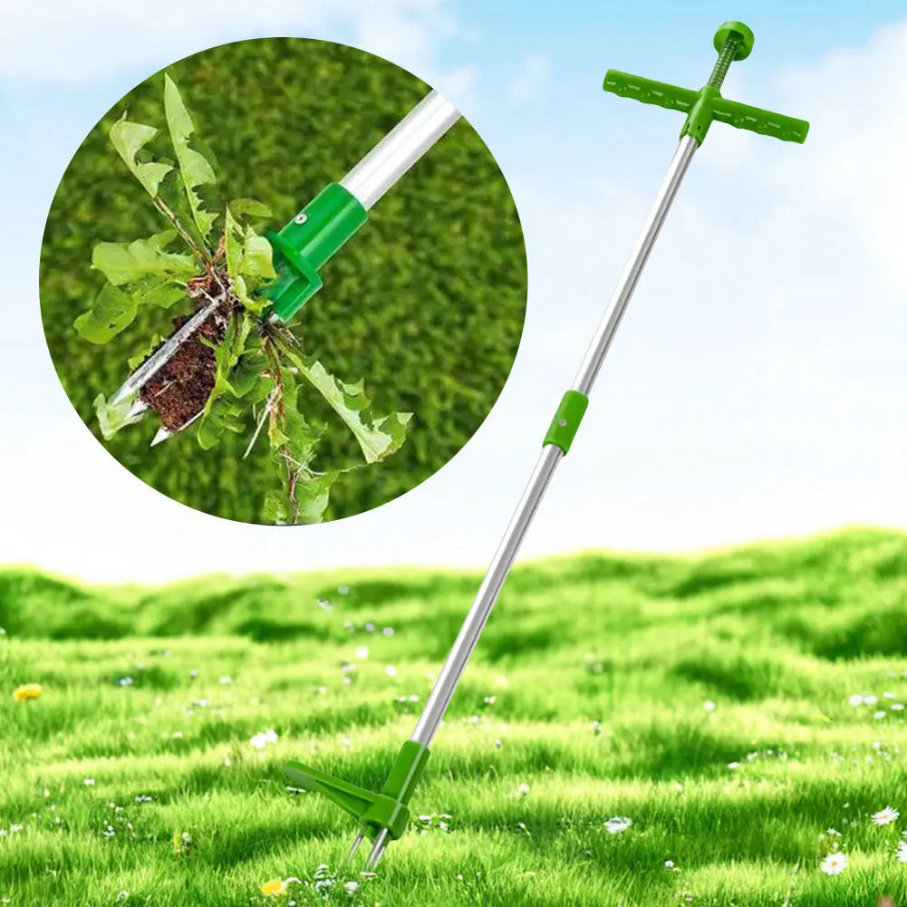 GrassMaster™ Foot Pedal 3-Claw Weeding Tool