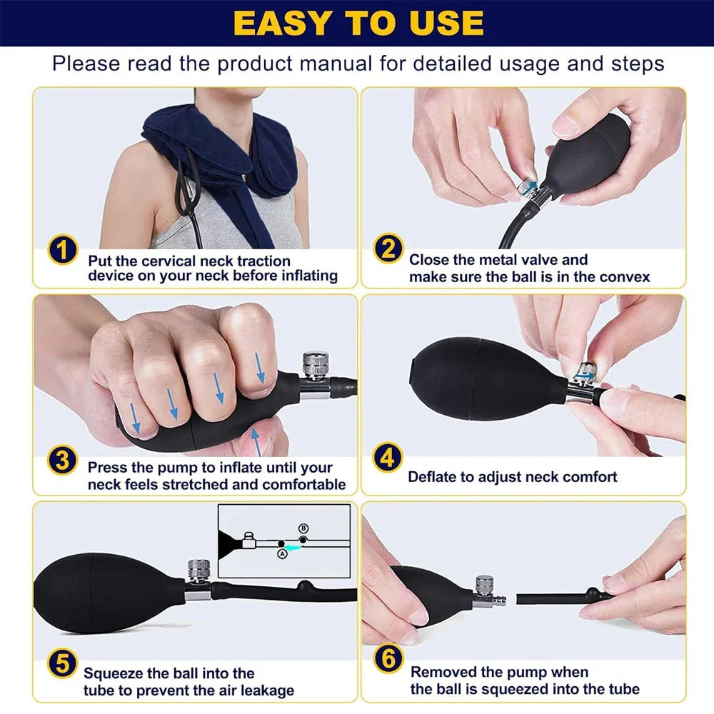 NeckRestore™ Home Traction Collar