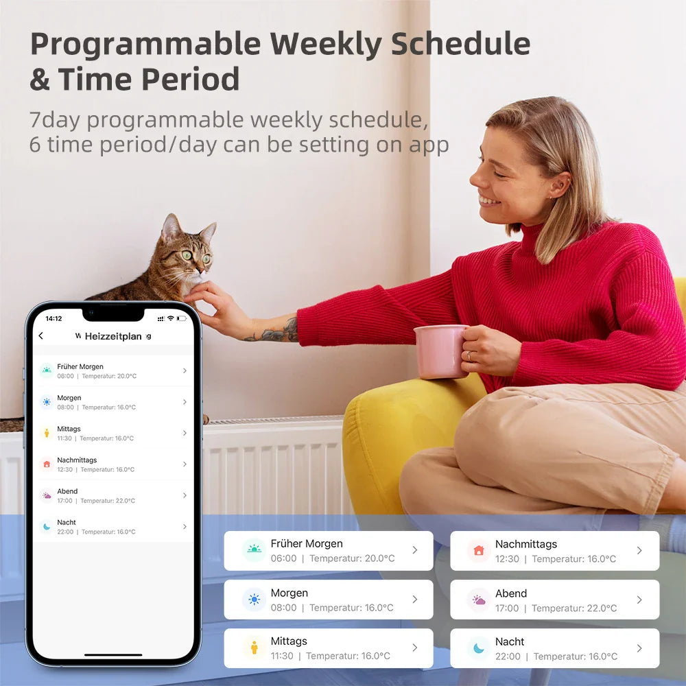Tuya™ WiFi TRV Thermostat Valve