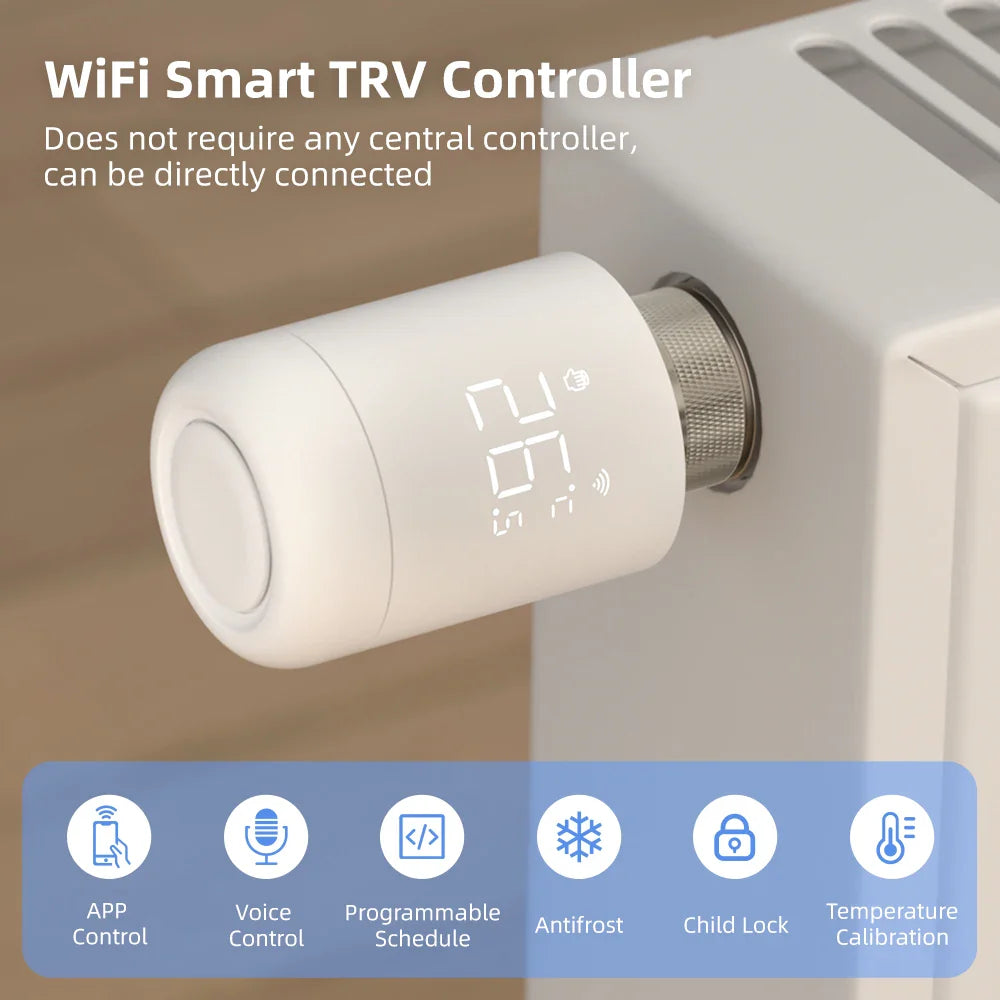 Tuya™ WiFi TRV Thermostat Valve