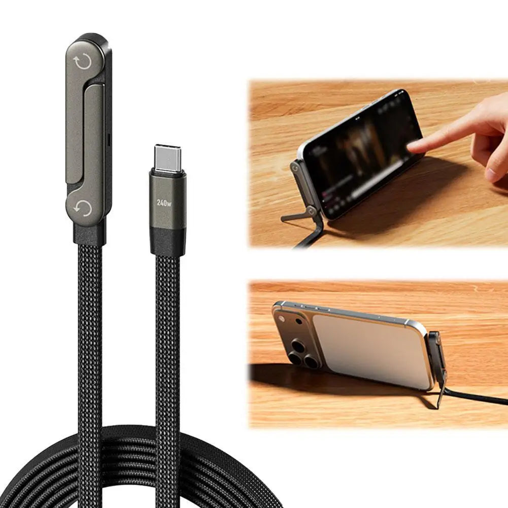 240W Fast Charging Data Cable for iPhone/Android/Tablets