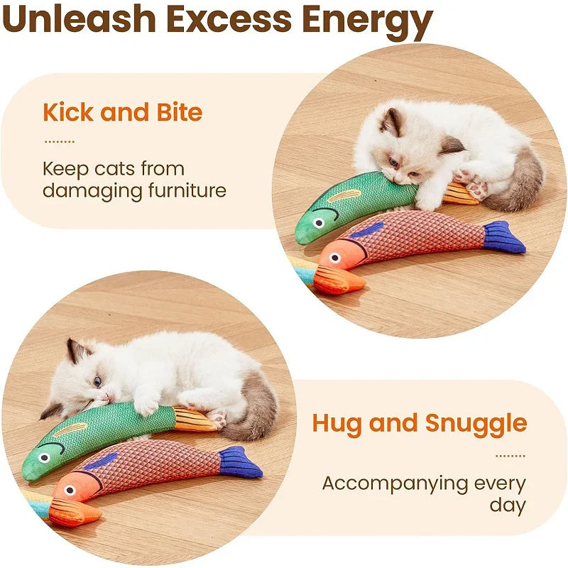 PurrFish™ 3D Catnip Toy